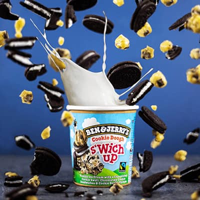 Pint of Cookie Dough S'wich Up