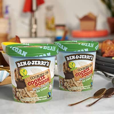 Two Pints of Non-Dairy Ice Cream