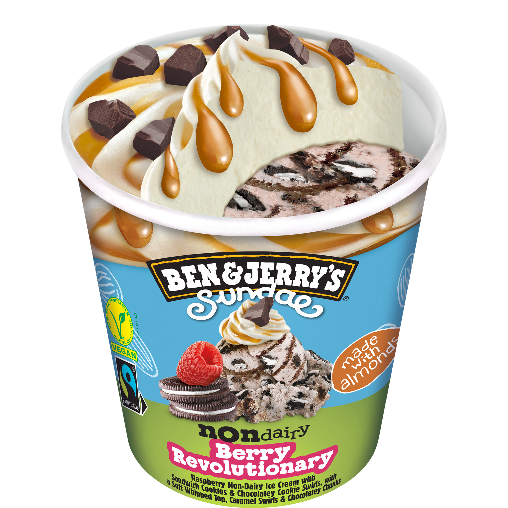 Berry Revolutionary Sundaes Dessert Ice cream